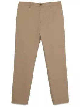 Брюки чинос Paul Smith из твила, коричневый