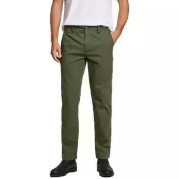 Брюки чинос Pepe Jeans Slim Fit Twill, зеленый