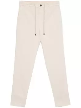 Брюки чинос Peserico с завязками, серый