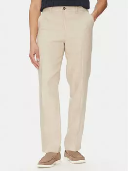 Брюки чинос прямого кроя CS5304BBEY Michael Michael Kors, бежевый