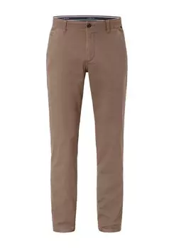 Брюки чинос REDPOINT Regular Chino Pants, коричневый