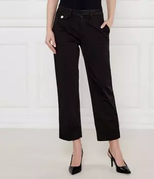 Брюки чинос Relaxed fit Liu Jo, черный