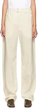 Брюки чинос с поясом Off-White LEMAIRE