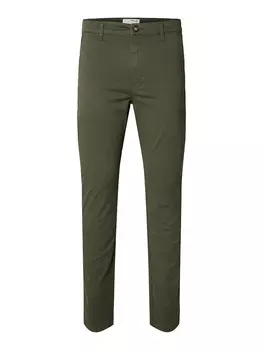 Брюки чинос SELECTED HOMME Chino, хаки