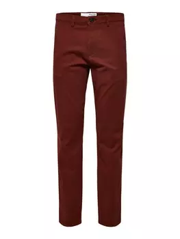 Брюки чинос Selected MILES FLEX, цвет Chestnut Brown