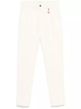 Брюки чинос со складками Manuel Ritz, нейтральный цвет