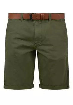 Брюки чинос !Solid MONTIJO, темно-зеленый