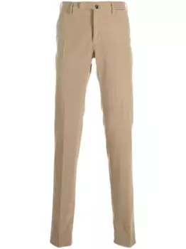 Брюки чинос средней посадки Incotex, нейтральный