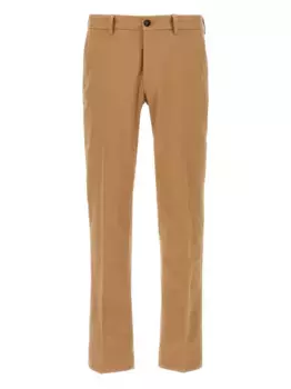 Брюки чинос сшиты на заказ Incotex, нейтральный