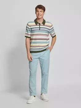 Брюки чинос стандартного зауженного кроя со шлевками для ремня, модель «Дрифт» Scotch & Soda, светло-голубой