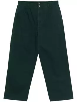 Брюки чинос Stssy, зеленый