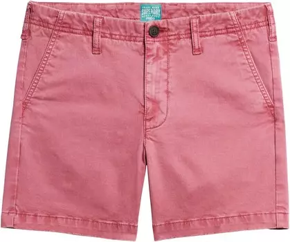 Брюки чинос Superdry CLASSIC, розовый