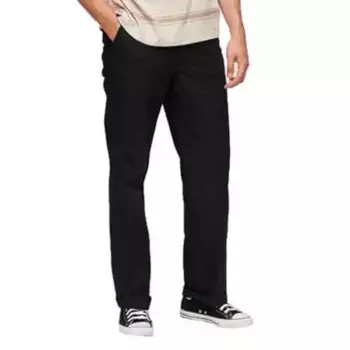 Брюки чинос Superdry Straight, черный