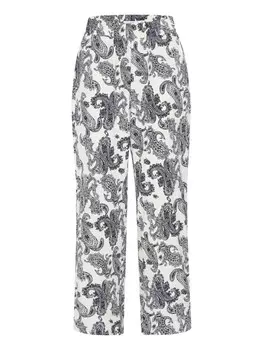 Брюки-чинос свободного кроя b.young Haisley, черный/белый