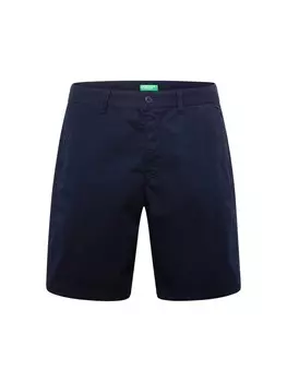 Брюки-чинос свободного кроя UNITED COLORS OF BENETTON, темно-синий