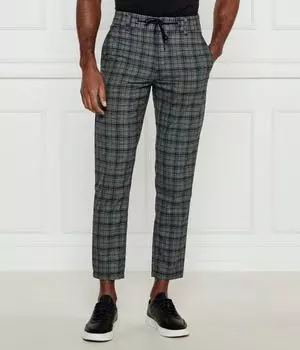 Брюки чинос Tapered fit Boss Orange, черный