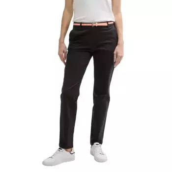 Брюки чинос Tom Tailor Slim, черный
