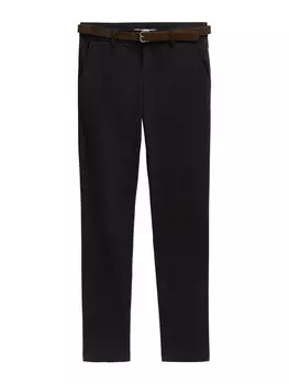 Брюки чинос TOM TAILOR Slim fit Chino Pants Travis, черный