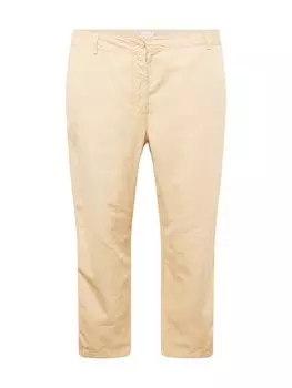 Брюки чинос Tommy Hilfiger Curve Slim fit Chino Pants, светло-бежевый