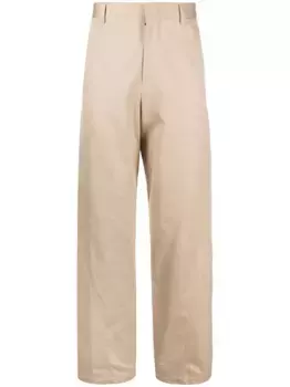 Брюки чинос Twisted Lanvin, нейтральный