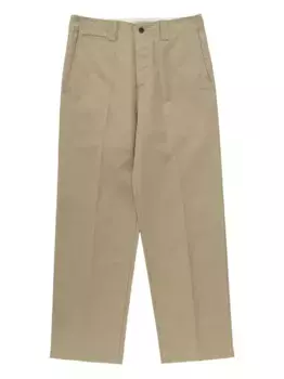 Брюки чинос visvim, зеленый