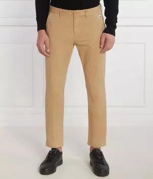 Брюки чинос в Остине Slim fit Tommy Jeans, коричневый