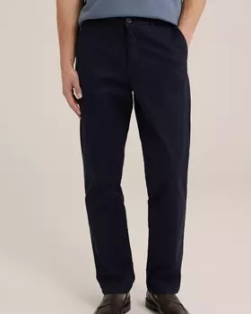 Брюки чинос WE Fashion Regular Chino Pants, морской синий