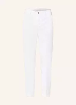 Брюки-чиносы 7/8 turn up MAC, белый