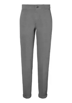 Брюки-чиносы ANGELS "LOUISA CHINO" со структурированным узором, черный