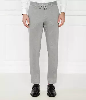 Брюки-чиносы Boss C-genius Slim Fit, серый