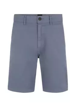 Брюки-чиносы BOSS ORANGE "Шорты Chino slim", с контрастными деталями, цвет Navy415