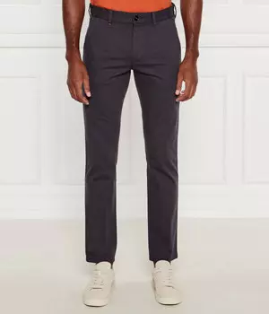 Брюки-чиносы Boss Orange Slim Fit, черный