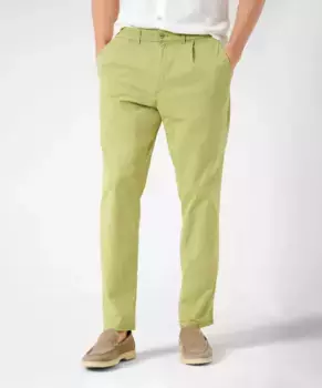 Брюки-чиносы Brax "Стиль TINO", зеленый