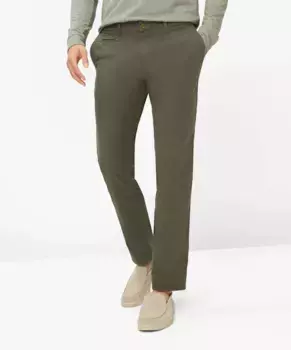 Брюки-чиносы Brax "Style FABIO IN", зеленый