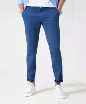 Брюки-чиносы Brax "Style FABIO", синий