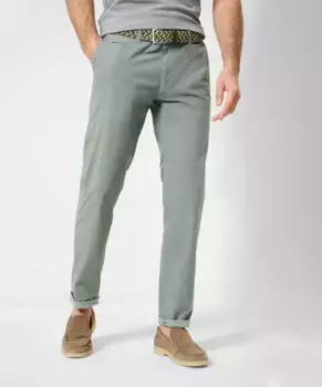 Брюки-чиносы Brax "Style FABIO", зеленый