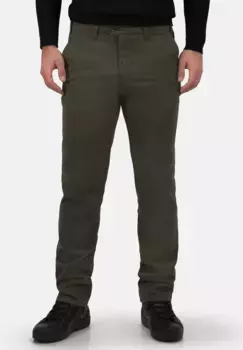 Брюки-чиносы Брюль "Венеция" с комфортным эластичным поясом Brhl, зеленый