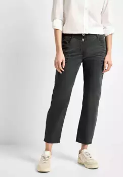 Брюки-чиносы Cecil, средняя талия, хаки