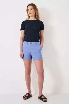 Брюки-Чиносы Crew Clothing с подворотами Crew Clothing Company, синий