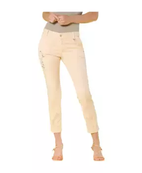 Брюки чиносы Curvie с вышивкой Mason'S, розовый