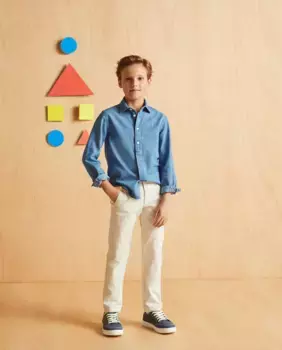 Брюки-чиносы для мальчика Coconut El Corte Ingls, цвет Hielo