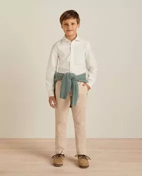 Брюки-чиносы для мальчика Coconut El Corte Ingls, белый