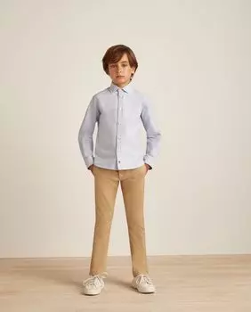 Брюки-чиносы для мальчика Coconut El Corte Ingls, коричневый