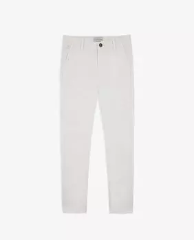 Брюки-чиносы для мальчика с боковыми карманами и шлевками на поясе Scalpers, бежевый