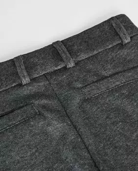 Брюки-чиносы для мальчика с простыми карманами Boboli, светло-серый