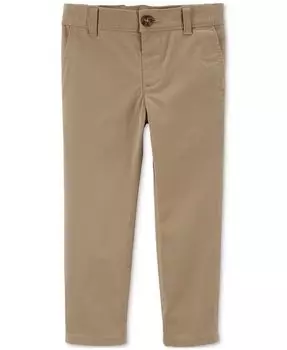 Брюки-чиносы для мальчиков для малышей Carter's, коричневый/бежевый