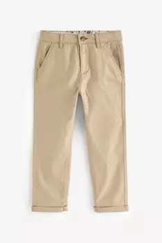 Брюки-Чиносы для мальчиков River Island, бежевый