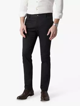 Брюки-чиносы до бедра средней длины из хлопковой смеси SPOKE Sharps, черные