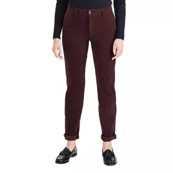 Брюки-чиносы Dockers Weekend Regular Slim Ankle Fit, коричневый