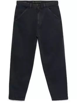 Брюки-чиносы Incotex зауженного кроя, синий